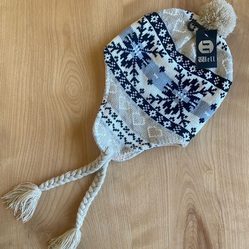 Winter Knit Ski Hat- New
